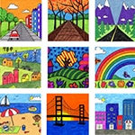 Landscape Drawing for Kids
