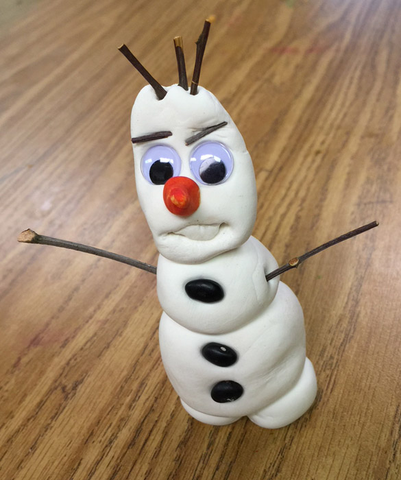 Make Olaf the Snowman
