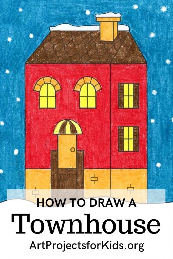 How to Draw a Townhouse